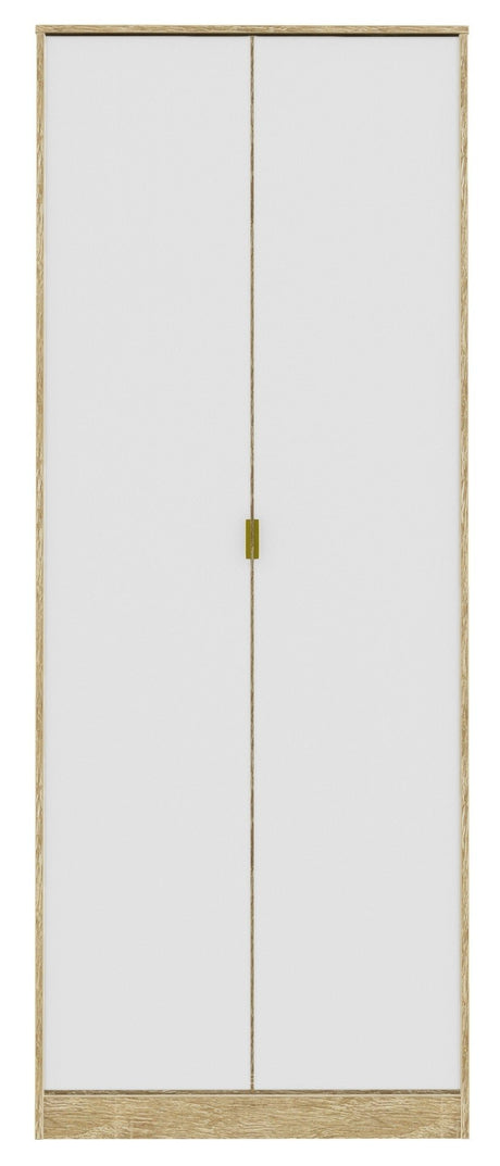 Hong Kong 2 Door Wardrobe - Welcome Furniture