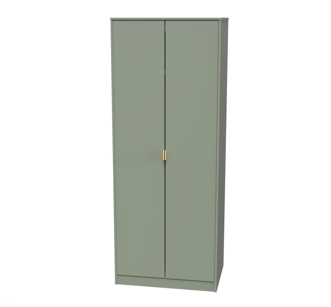 Hong Kong 2 Door Wardrobe - Welcome Furniture