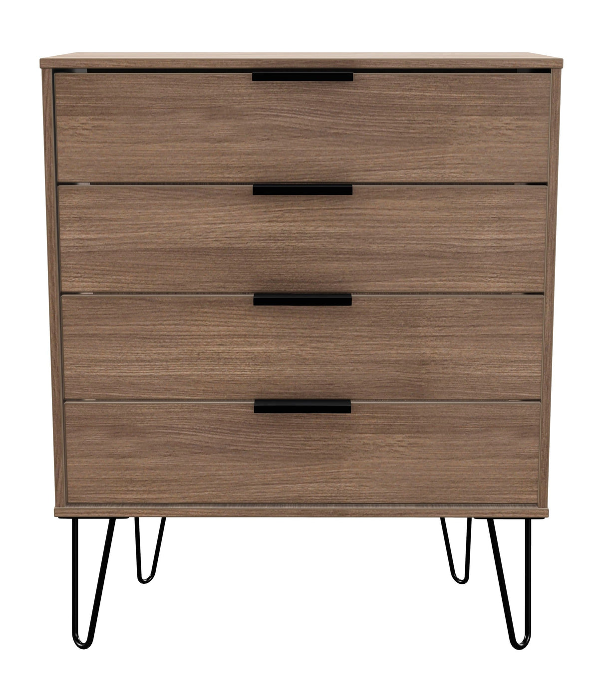 Hong Kong 4 Drawer Chest with Hairpin Legs - Welcome Furniture