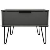Hong Kong Midi Chest with 1 Drawer & Hairpin Legs - Welcome Furniture