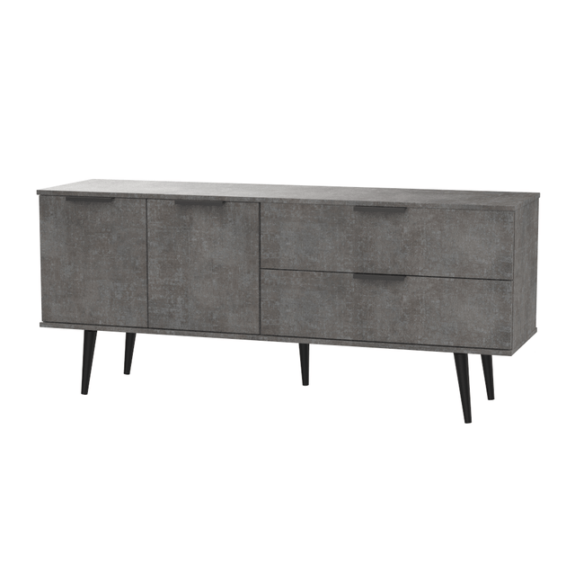 Hong Kong Sideboard with Dark Scandinavian Legs - Welcome Furniture