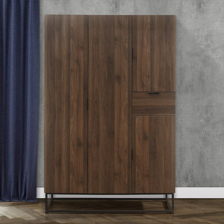 Houston 4 Door 1 Drawer Wardrobe - Birlea