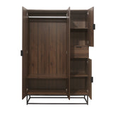 Houston 4 Door 1 Drawer Wardrobe - Birlea