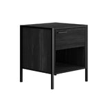 Hoxton Rustic 1 Drawer Bedside Table - LPD