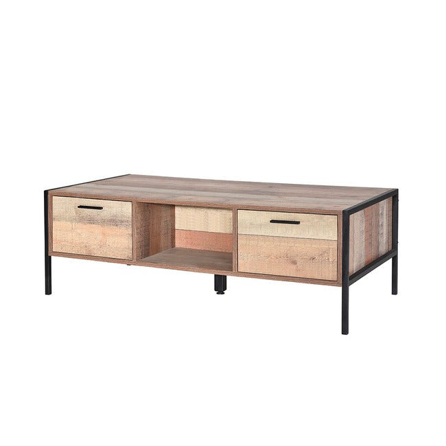Hoxton Rustic 2 Drawer Coffee Table - LPD