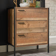 Hoxton Rustic 3 Drawer Chest - LPD