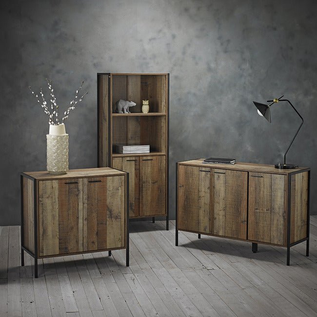 Hoxton Rustic Bookcase Display Unit - LPD