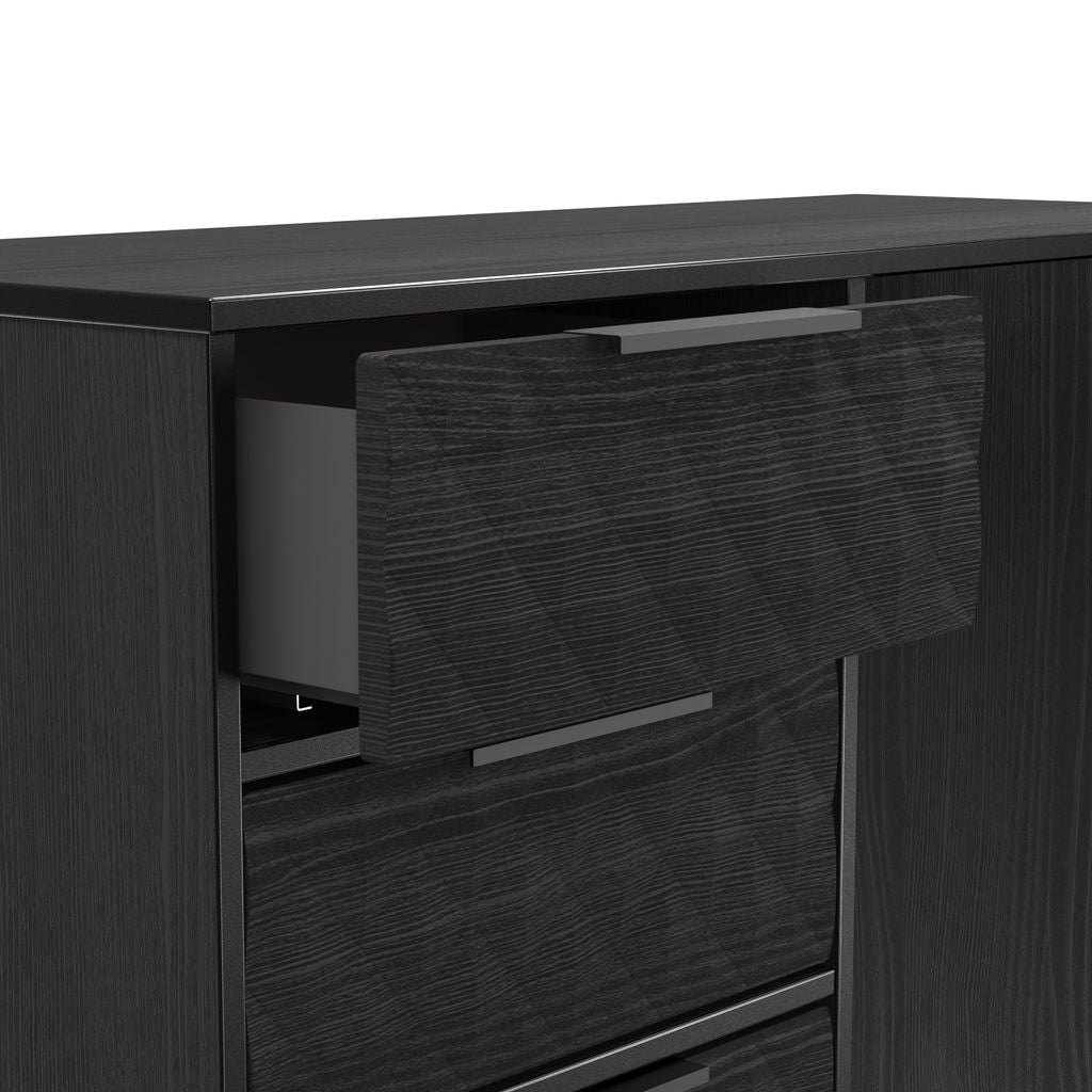 Harlequin 4 Drawer Pedestal Desk