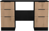 Java 6 Drawer Double Pedestal Desk