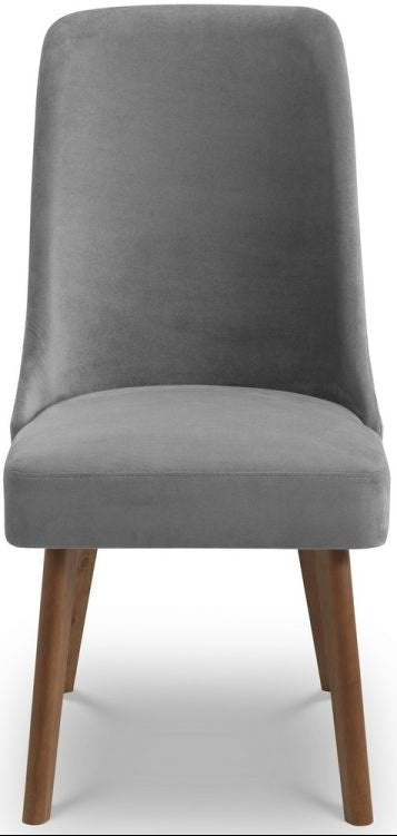 Huxley Chenille Dining Chair - Julian Bowen
