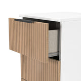 Java 5 Drawer Bedside Table