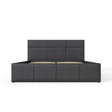 End Lift Ottoman Bed Faux Leather