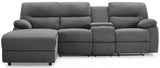 Jake 3 Seater Recliner Sofa with Left Hand Chaise - TGC