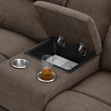 Jake 3 Seater Recliner Sofa with Right Hand Chaise - TGC