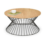 Jersey Round Wire Coffee Table - Julian Bowen