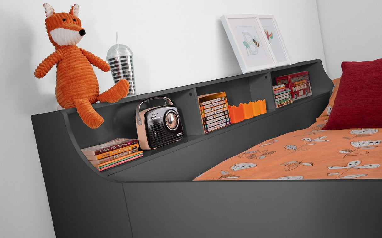 Jupiter Mid Sleeper Bed Frame with Desk - Julian Bowen