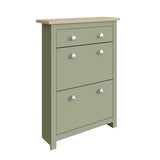 Lancaster 2 Door 1 Drawer Shoe Cabinet