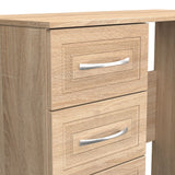Dorset 3 Drawer Single Pedestal Dressing Table