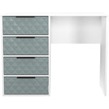 Harlequin 4 Drawer Pedestal Desk