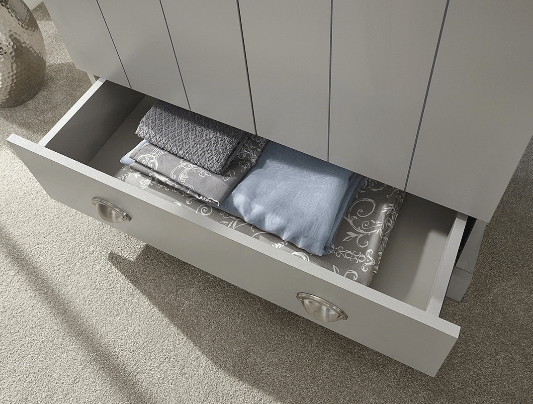 Kendal 2 Door 1 Drawer Double Wardrobe - GFW