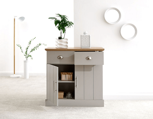 Kendal 2 Door 2 Drawer Compact Sideboard - GFW