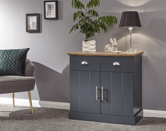 Kendal 2 Door 2 Drawer Compact Sideboard - GFW