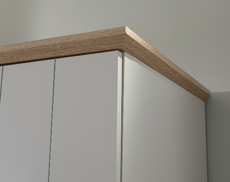 Kendal 3 Door 3 Drawer Triple Wardrobe - GFW