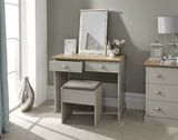 Kendal Cool Grey Dressing Table Set - GFW