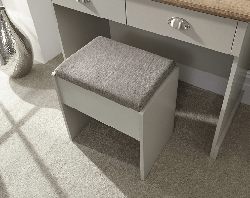 Kendal Cool Grey Dressing Table Set - GFW