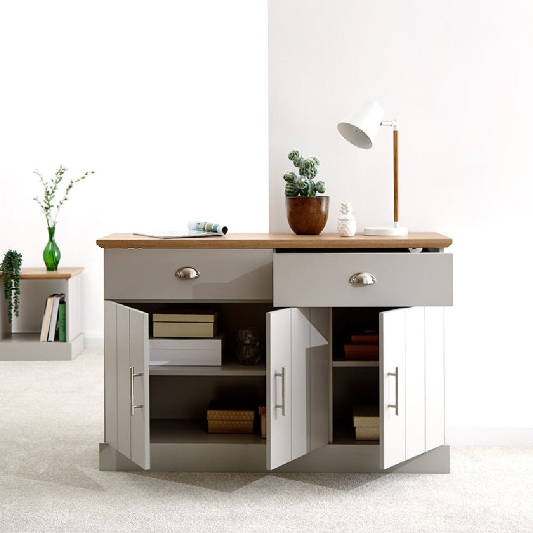 Kendal Large 4 Door 2 Drawer Sideboard - GFW