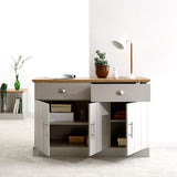 Kendal Large 4 Door 2 Drawer Sideboard - GFW