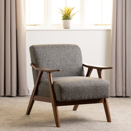Kendra Fabric Accent Chair - Seconique