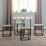 Kent Space Saving Stowaway Dining Set - Seconique