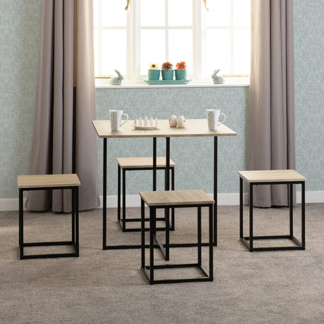 Kent Space Saving Stowaway Dining Set - Seconique