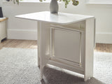 Gatan Small Gateleg Table with 2 Foldaway Chairs