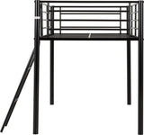 Kora 3ft Single Mid Sleeper Metal Bed Frame - Seconique