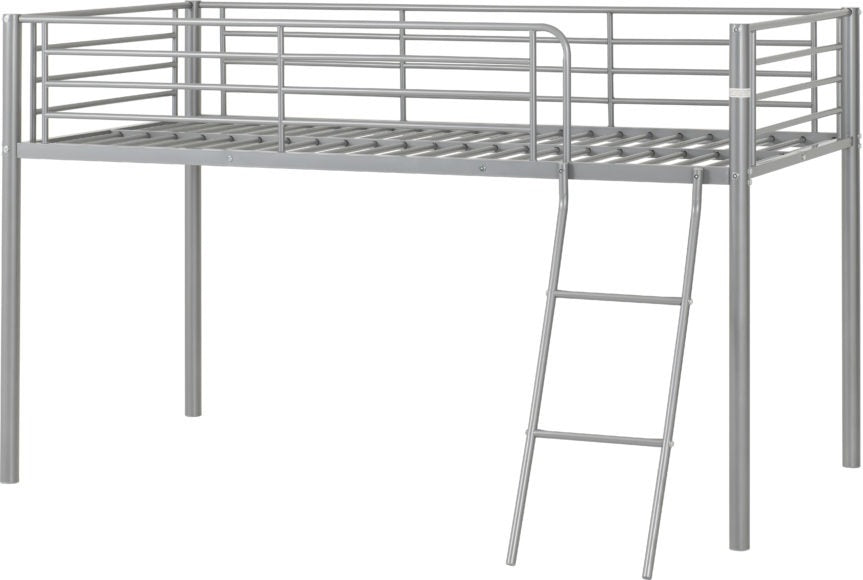 Kora 3ft Single Mid Sleeper Metal Bed Frame - Seconique