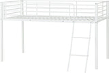 Kora 3ft Single Mid Sleeper Metal Bed Frame - Seconique