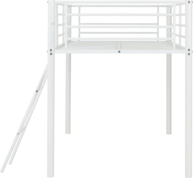 Kora 3ft Single Mid Sleeper Metal Bed Frame - Seconique
