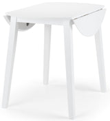 Coast Dropleaf Space Saving Table and 2 Dining Chairs