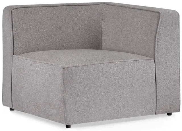 Lago Combination Linen Corner Sofa - Julian Bowen