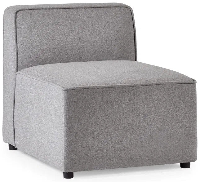 Lago Combination Linen Single Seat Sofa - Julian Bowen