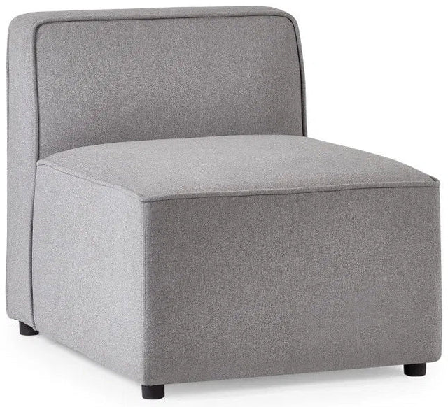 Lago Combination Linen Single Seat Sofa - Julian Bowen