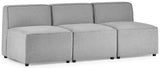 Lago Combination Linen Single Seat Sofa - Julian Bowen
