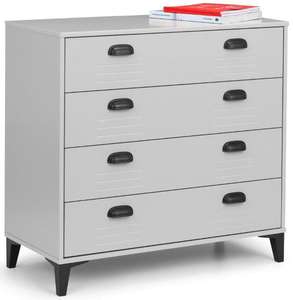 Lakers Locker 4 Drawer Chest - Julian Bowen