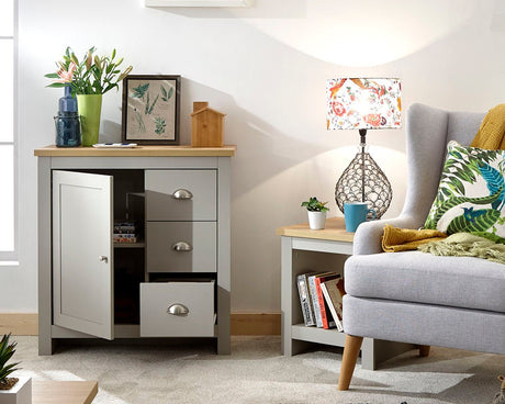 Lancaster 1 Door 3 Drawer Sideboard - GFW