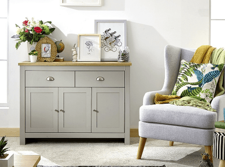 Lancaster 3 Door 2 Drawer Large Sideboard - GFW