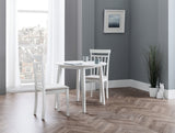 Coast Dropleaf Space Saving Table and 2 Dining Chairs