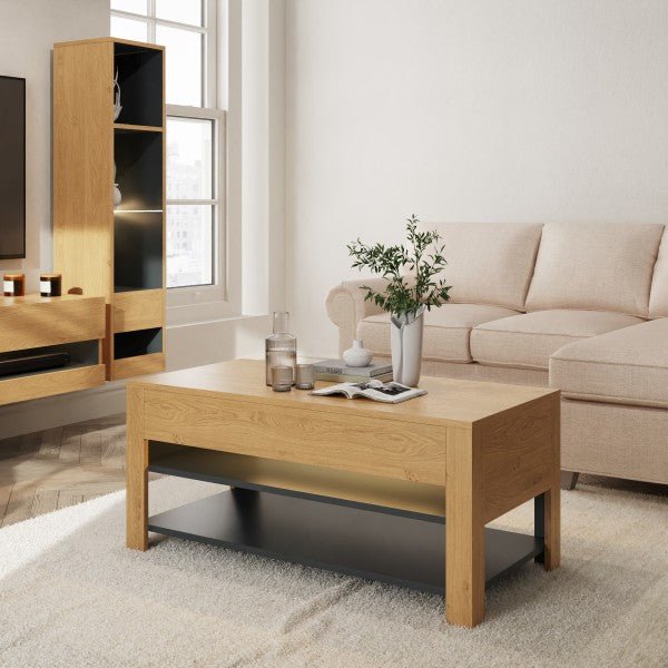 Leon Coffee Table with LED Lighting - GFW