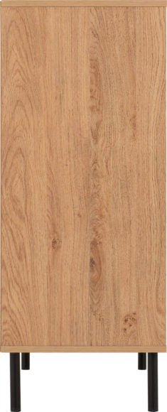Leon Herringbone Retro 3+2 Drawer Chest - Seconique